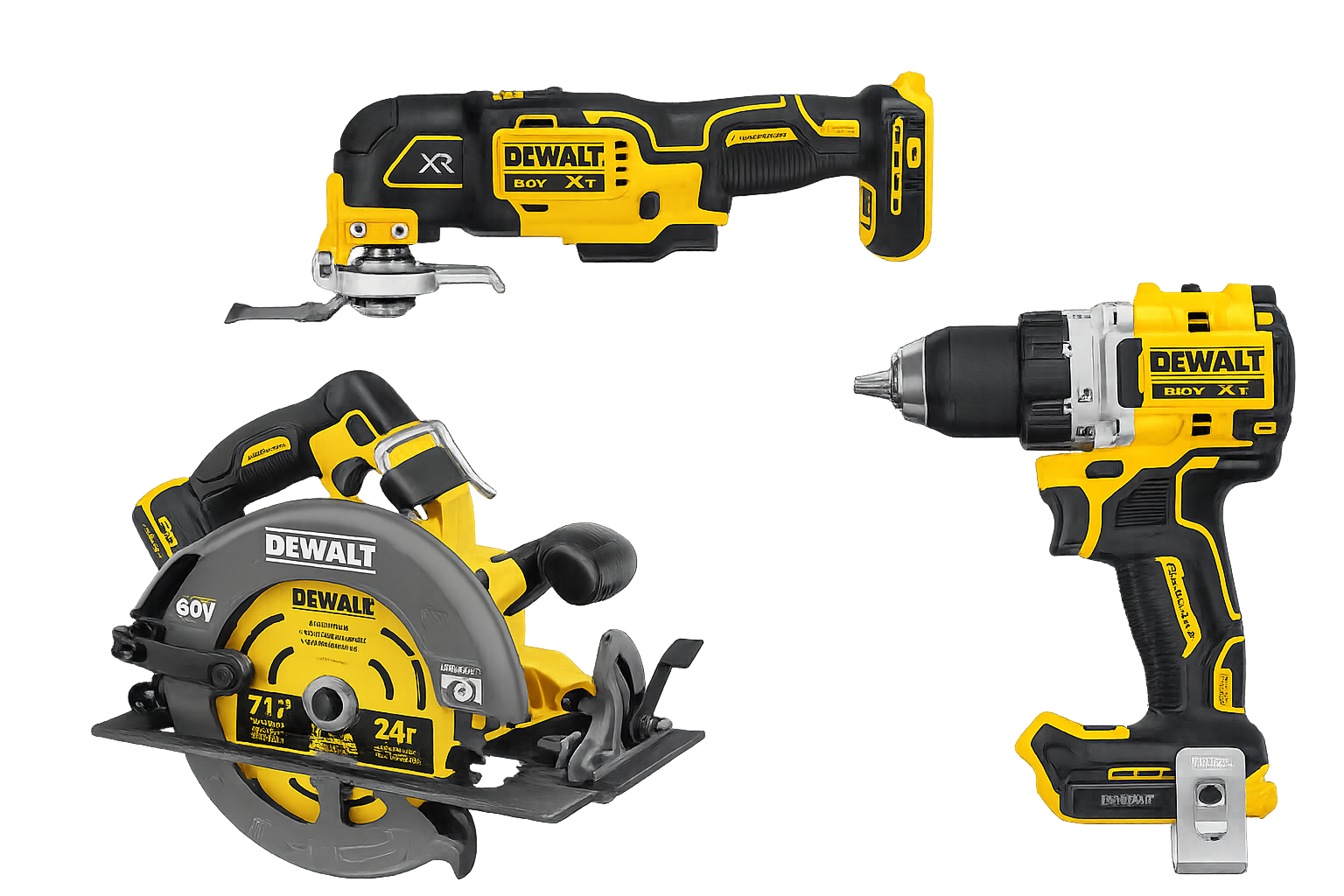 Top three DeWalt tools